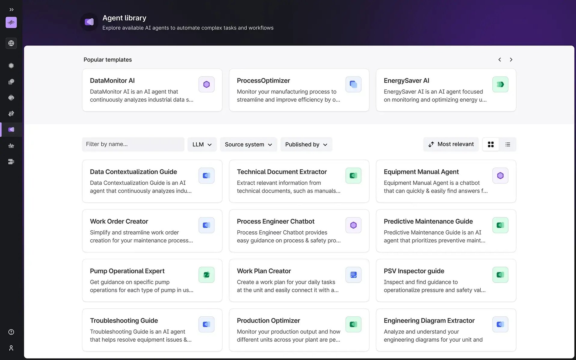 Atlas AI Agent Picker