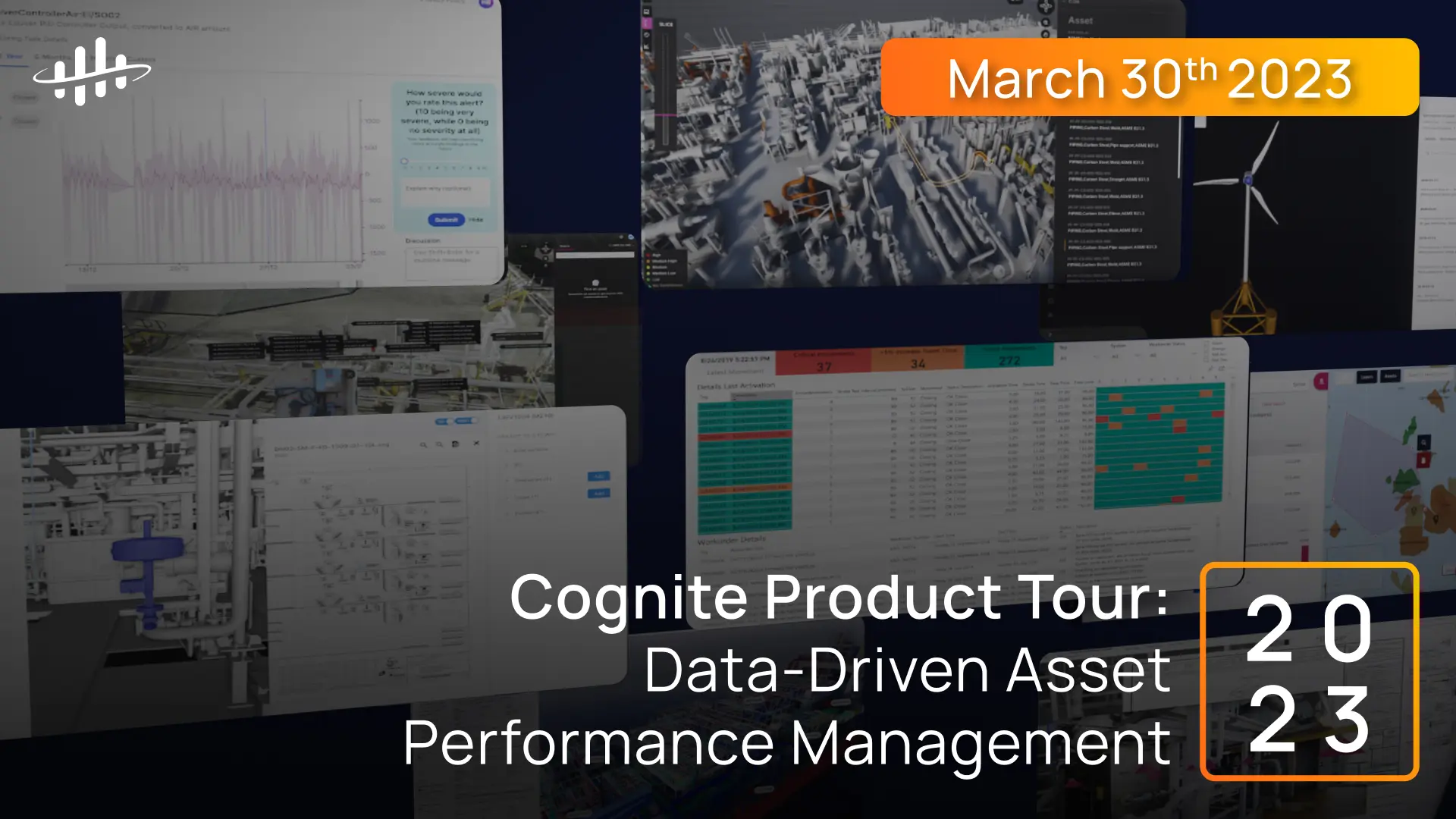 Cognite Product Tour Data Driven Asset Performance Management